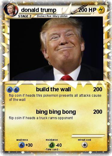 Pokemon donald trump