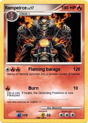 Pokemon flampeirce