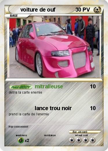 Pokemon voiture de ouf