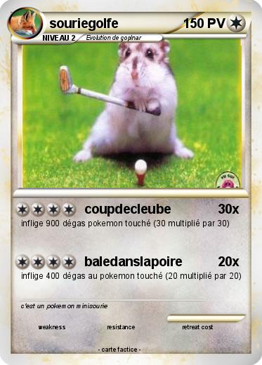 Pokemon souriegolfe