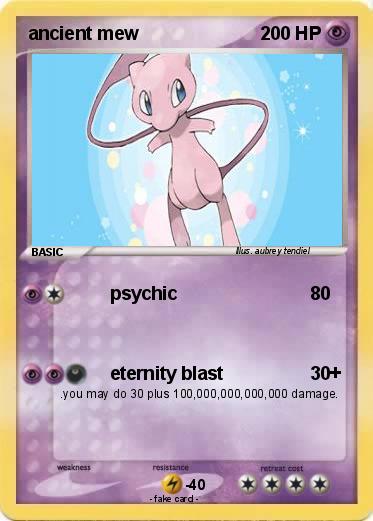 Pokemon ancient mew