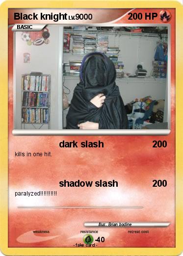 Pokemon Black knight