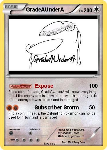 Pokemon GradeAUnderA