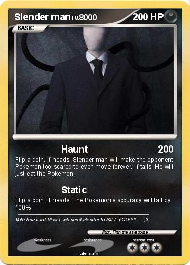 Pokemon Slender man