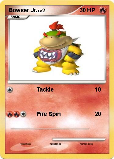 Pokemon Bowser Jr.