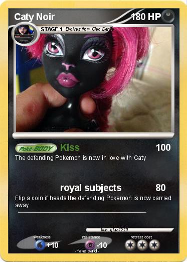Pokemon Caty Noir