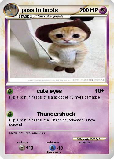 Pokemon puss in boots