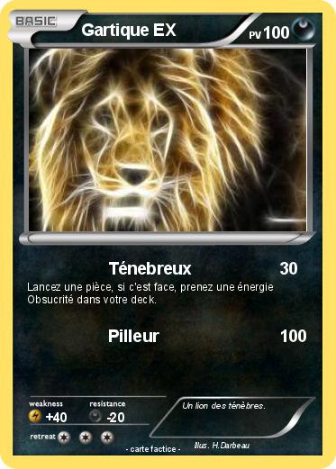 Pokemon Gartique EX