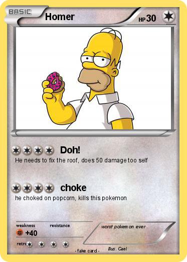 Pokemon Homer