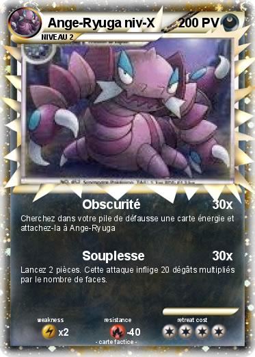Pokemon Ange-Ryuga niv-X