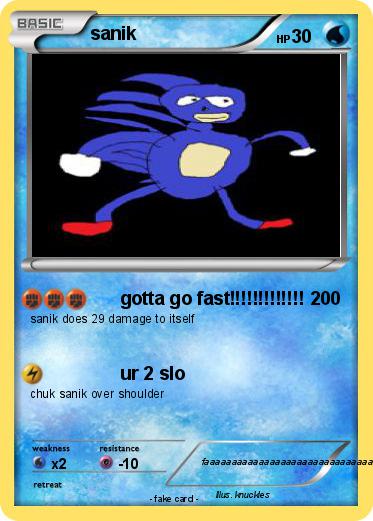 Pokemon sanik