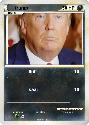 Pokemon trump