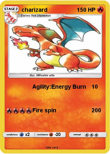 Pokemon charizard