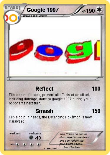 Pokemon Google 1997