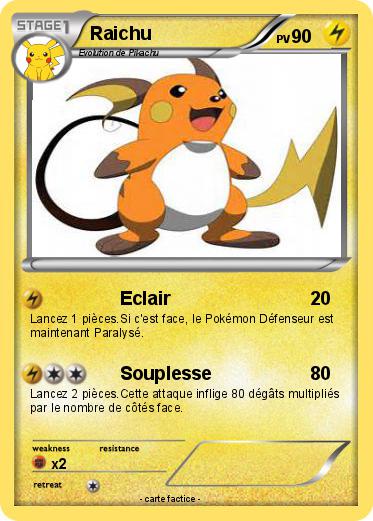 Pokemon Raichu