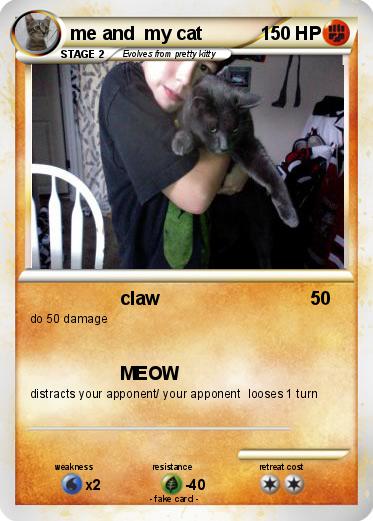 Pokemon me and  my cat