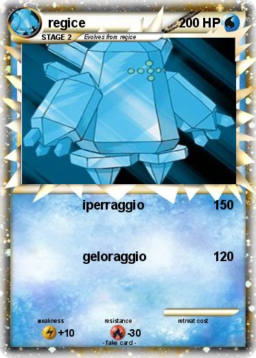Pokemon regice