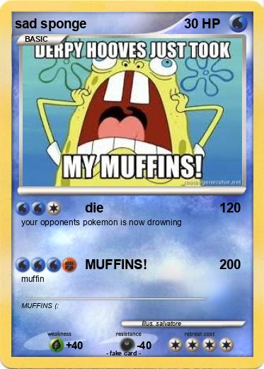 Pokemon sad sponge