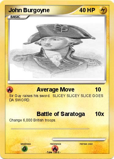 Pokemon John Burgoyne