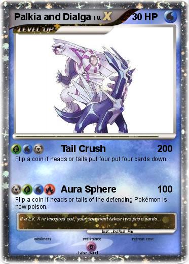 Pokemon Palkia and Dialga