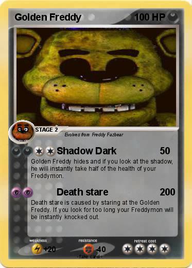 Pokemon Golden Freddy