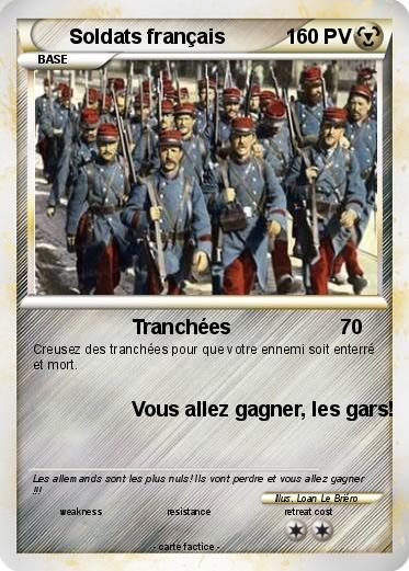 Pokemon Soldats français