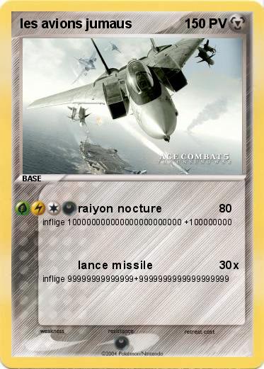 Pokemon les avions jumaus