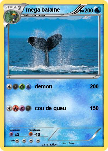 Pokemon mega balaine