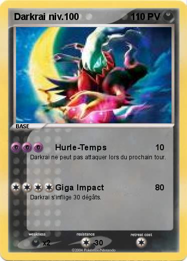 Pokemon Darkrai niv.100