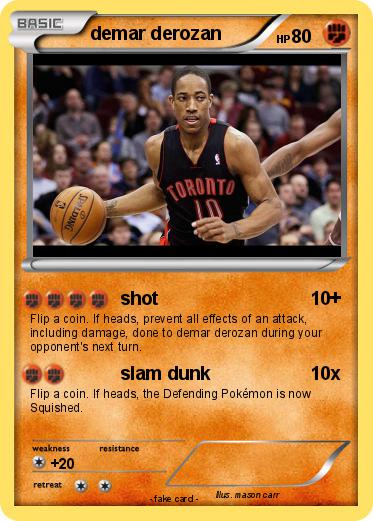 Pokemon demar derozan