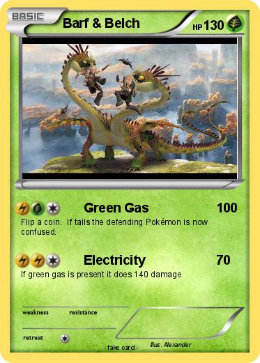 Pokemon Barf & Belch