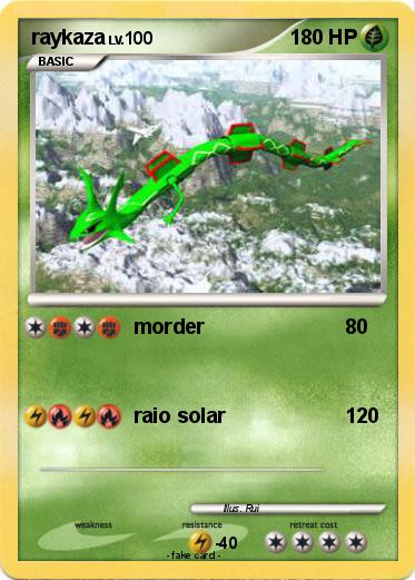 Pokemon raykaza