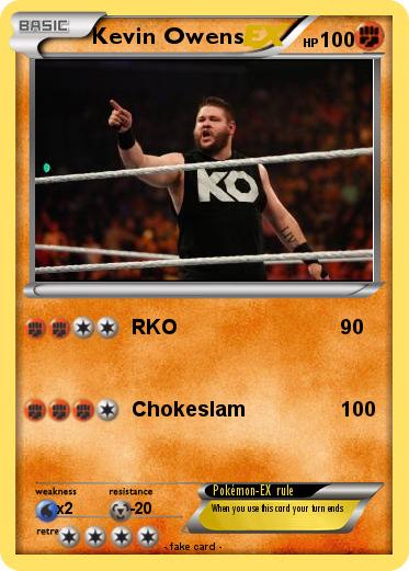 Pokemon Kevin Owens