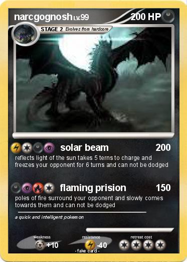 Pokemon narcgognosh