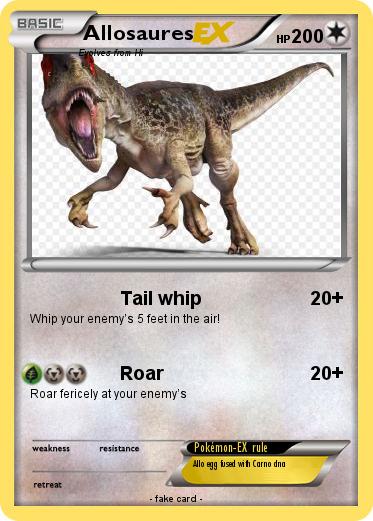 Pokemon Allosaures