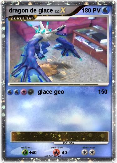 Pokemon dragon de glace