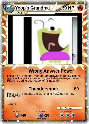 Pokemon Yoop’s Grandma