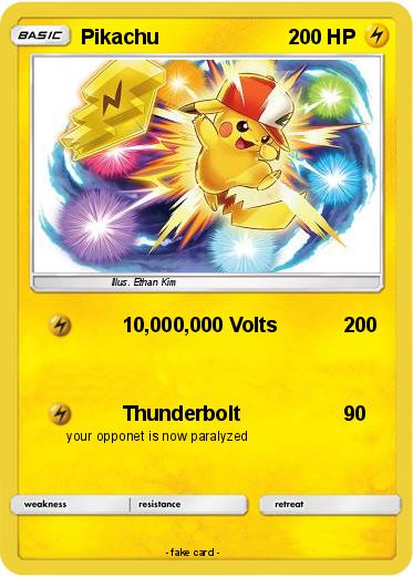 Pokemon Pikachu