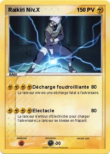 Pokemon Raikiri Niv.X