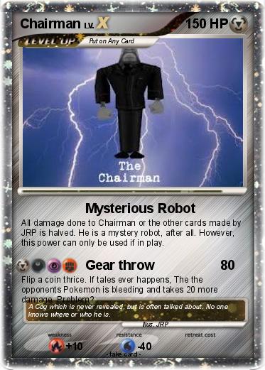 Pokemon Chairman