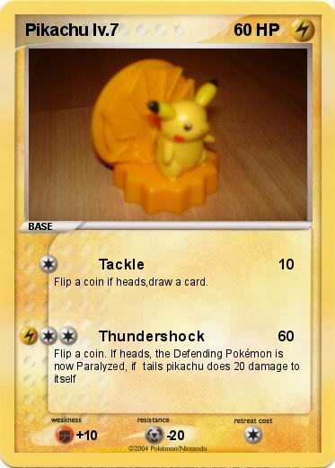 Pokemon Pikachu lv.7