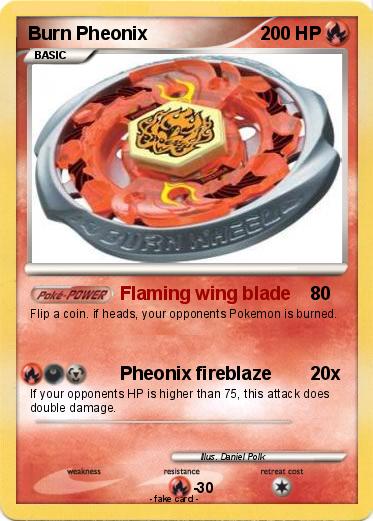 Pokemon Burn Pheonix