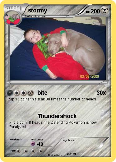 Pokemon stormy