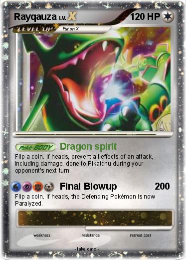 Pokemon Rayqauza