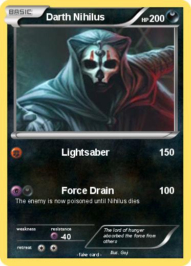 Pokemon Darth Nihilus