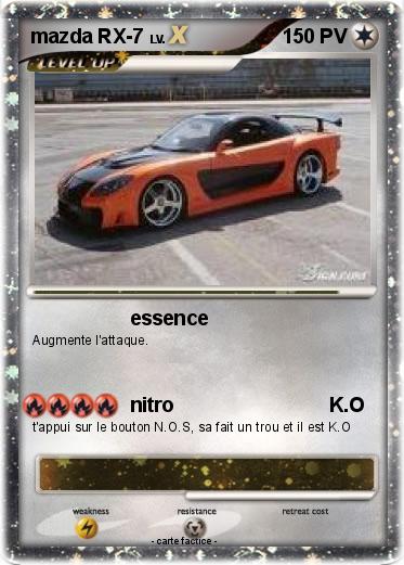 Pokemon mazda RX-7