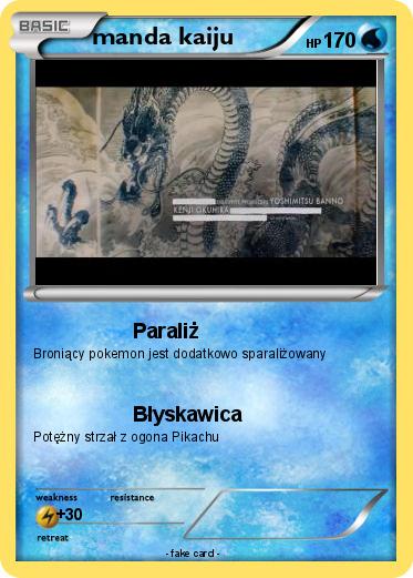 Pokemon manda kaiju