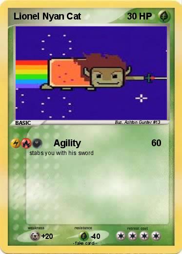 Pokemon Lionel Nyan Cat