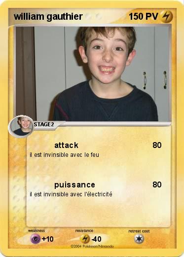 Pokemon william gauthier