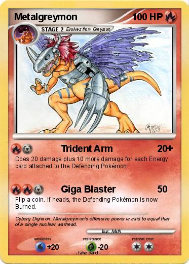 Pokemon Metalgreymon